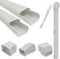 Jeacent 7,5 'L AC Line Set Abdeckungs-Kit 7,5 m B Schlauch für Mini-Split, zentrale Klimaanlage, Wärmepumpe