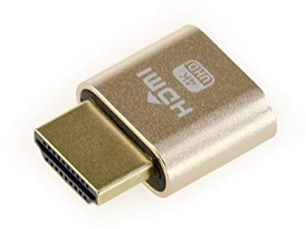KALEA-INFORMATIQUE HDMI-Aktivitätssimulator Dummy, um zu verhindern, DASS der PC in den Standby-Modus geht.