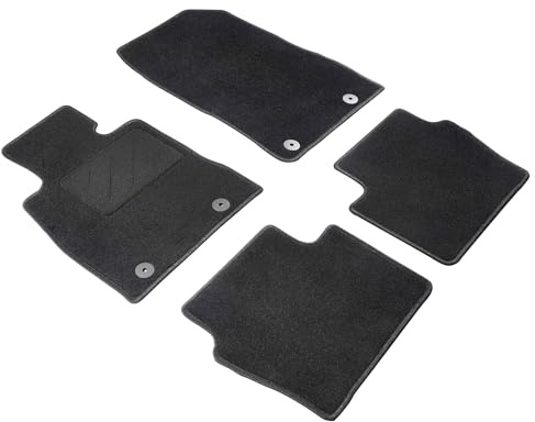 WALSER Comfort Auto Teppiche für Mazda 2 08/2014-Heute, 100% passgenaue Auto Fußmatten Made in Europe, Fußmatte Auto, Autoteppich Auto, Fussmatten Auto