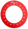 McDart HD Zahlen Surround (Rot)