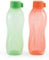 Tupperware Aqua-Safe Lot de 2 bouteilles d'eau en plastique 1 l