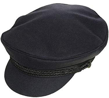 fiebig Herren Elbsegler in Marine oder schwarz, Kopfgröße:61, Farben:Marine