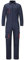 Yukirtiq Men's Work Wear Boilersuit Coverall with Multi Pockets Heavy Duty Polycotton Overall Trousers Mechanics Boiler Suit, Navy Blue, S