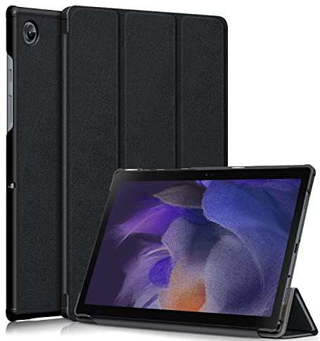 TOPCASE Funda para Samsung Galaxy Tab A8 10.5 Pulgadas SM-X200/SM-X205 2021,Ultra Delgado Carcasa con Soporte Función y Auto-Sueño/Estela,Negro