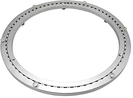 Duchunsheng Stumm Lazy Susan Drehplatte Drehlager, Tv Drehteller Druckkugellager Drehkranz, Mit PE-Schalldämpferstreifen, Starke Tragfähigkeit, Kugellager Drehbar (Size : 14 inches (350mm))