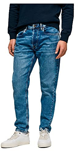 Pepe Jeans Herren Callen Crop Jeans, Blue (Denim-VR4), 30W / 32L