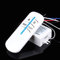 Interrupteur d'éclairage sans fil, 2 voies 180‑240 V On Off Kit récepteur Interrupteur d'éclairage à distance Interrupteur de panneau sans fil pour éclairage LED Plafonniers Ventilateurs Lampes