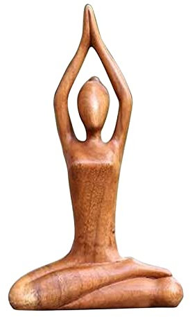 Frau Skulptur Figuren Handgeschnitzte Menschliche Figur Skulptur Kreative Yoga Mädchen Charakter Figuren Abstrakt Statue Für Wohnzimmer Schlafzimmer Dekoration Deko Figur Statuen Für Tischdeko