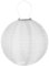 Starnearby 12 inch Solarlaterne Hängende Garten Wetterfeste Lampion,Kaltweiss Licht Außen Wasserdicht LED Solar Farbe Laterne Für Outdoor Hochzeit, Fest Dekoration 30CM(Weiß)