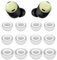6 Pairs Eartips Compatible with Pixel Buds Pro Ear Tips Buds, Replacement Silicone Rubber Earbuds Gel Earplug Wing Fit in Case Accessories Compatible with Google Pixel Buds Pro - S/M/L White