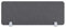 DLUXCA Acoustic Divider for Desk, Home Office, Soundproofing, Room Divider, Privacy Screen, Table Divider with Clamps, Sound Insulation, Optional Multicoloured, Dark Grey, 80 cm x 30 cm