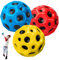 OSDUE 3PCS Jumping Space Ball - Super High Bouncing Lightweight Foam Gummiball Mit Knallendem Geräusch für Kinder Party Geschenk
