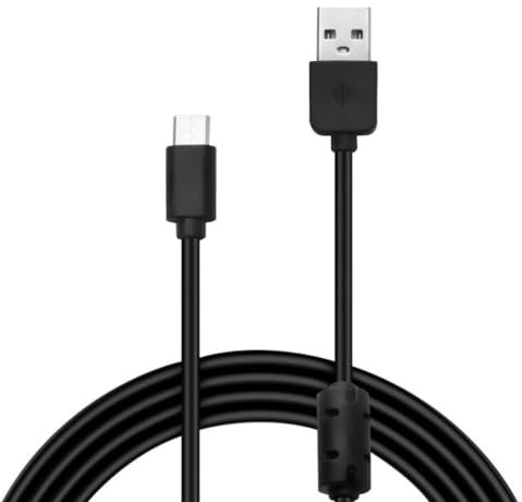 LARRITS 3M USB C Kabel PS5 Ladekabel Verlängerung Schnellladekabel für Playstation 5 Dualsense, Switch Pro, Xbox Series X Controller Play & Charge Controllerkabel