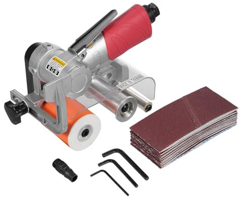Pneumatic Roller Belt Sander 7000rpm Air Belt Sander CNC Machining Tool for Wood Metal Polishing