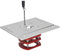 Elevador de Mesa para Fresadora, Kit de Elevación Manual para Fresadora de Carpintería, Placa Base de Aleación de Aluminio y Acero Inoxidable, Fresadora Universal con Manivela,