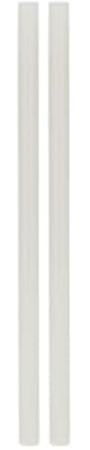 Bosch Accessories 2609256A03 Set de 10 bâtonnets de colle pour Pistolet à colle pour Bois/Cuir/Papier/Carton/PVC Diamètre 7 mm Longueur 150 mm (Lot de 2)