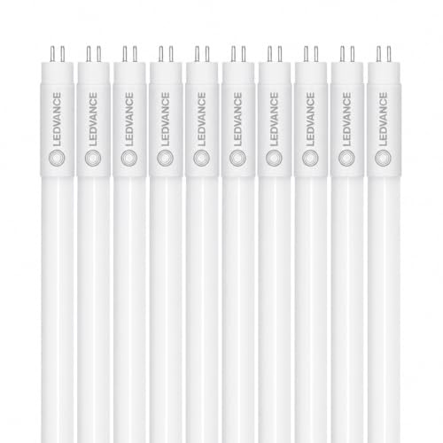 LEDVANCE 10x LED-Röhre T5 AC Mains Performance, Kaltweiß, 10 Stück, 7W, Ersatz für 14W, G5-Sockel, für Büros, öffentliche Einrichtungen, Supermärkte und Industrie, 186-260V 10er SPARPACK
