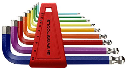 PB Swiss Tools RainBow - Set di inserti in plastica