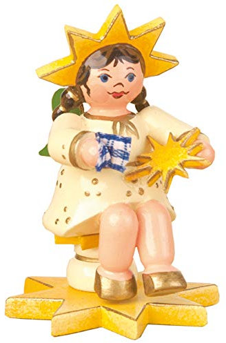 Kleine Figuren & Miniaturen Sternkind-Sternputzer - 5cm - Hubrig Volkskunst