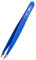REMOS Pincette combinée [INOX] 9.5 cm - 2 en 1 pour échardes & cheveux - Bleue foncée