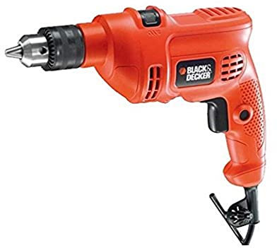 Black + Decker Schlagbohrmaschine KR504-QS schwarz/orange