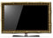 iDesign Zen Marco de televisores, Forex, Multicolor, 35 x 53 x 0.5 cm