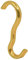 10 Pack Narrow Picture Rail Hooks Brass Finish | Molding Hooks