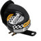 Elektronisches Schneckenhorn, Universal Wasserdicht Laut 510HZ 12V DC Elektrische Schneckenhorn Schneckenhorn Schneckenlufthorn Sprachlautsprecher für Auto Motorrad LKW Boot (TypeA) Trompete