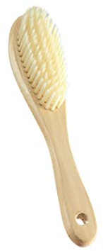 Soft Bristle Brush With Long Wooden Handle for Laundry, Clothes, Underwear and Shoes Scrubbing - Cleaning Scrub