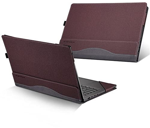 EMFYL case Laptop Cover for HP Envy X360 Convertible Notebook Bag Detachable Sleeve Case for HP Envy X360 15-bp106TX secretcipher pad cover (Color : Wine)