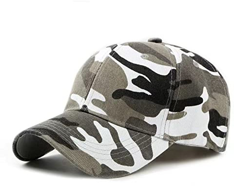Berretto da Baseball Camo,Cappello da Baseball Regolabile Unisex Protezione UV Cappelli da Sole Berretto Sportivo Regolabile Sportivo Visiera Parasole Cappello Traspirante per Campeggio All'aperto