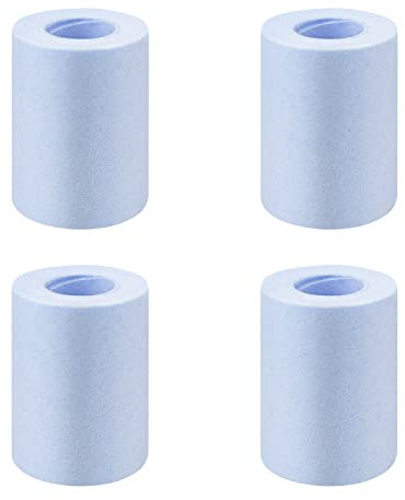 GEBAUM Lot de 4 filtres en coton multicouche de 5,4 cm de long, pour adoucir l'eau dure et filtrer la saleté dans l'eau