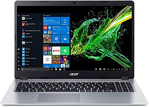 Acer Aspire 5 15.6 FHD Laptop Newest ~ AMD Dual-Core Ryzen 3 3200U ~ 12GB RAM 512GB SSD ~ AMD Radeon Vega 3 Graphics ~ HDMI ~ RJ-45 ~ Backlit ~ Windows 11 Pro ~ Silver ~ WWC 32GB USB
