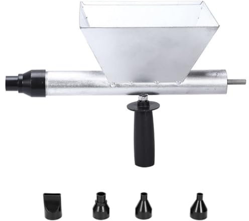 FACULX Electric Mortar Pointing Grout Gun Portable Mortar Sprayer Applicator Cement Caulking Gun with 4 Nozzles