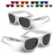 GRAVURE CONCEPT Lunettes de Soleil Mariage & Événements, EVJF/EVG À Personnaliser - Lot de 10/25/50/100 - Protection UV400 (BRISA) (Blanc)