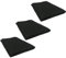 3 Pezzi Filtro per Cappa da Cucina Antigrasso, Accessori Cucina Cappa, Universale Aspirante e Ritagliabile, Assorbi Odori e Grasso, Misura 40x80 cm, Nero