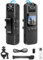 SPIKECAM 128GB Computer-free Body Cameras with Audio and Video, 6 Hrs 1080P Personal Small Body Camera with Photo, Night Vision, SOS Sound, Wearable Body Cam with Sound for Security, Running, Biking