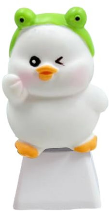 RKJRTK Novelty 3D Duck Shaped Keycap Oem Height Enhances Keyboard Fun For Office And Gaming Keycap Present