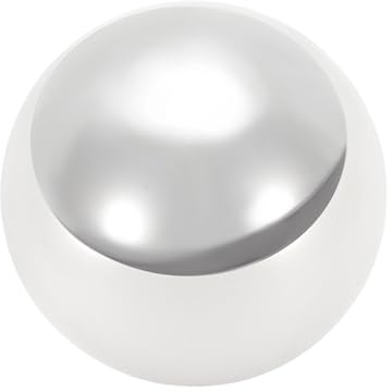 A ABSOPRO Präzisionskugel G100 1 Stück 35mm Lagerstahl | Silberton, Für Fahrzeugreparatur, Fahrräder, Autos, Motorräder, Rasenmäher, Skateboards, Rollschuhe, Traktoren