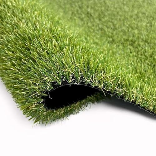 Gazon synthetique 20 mm 2x5 m (10 m2) pour intérieur et extérieur, terrasses, balcons et jardin