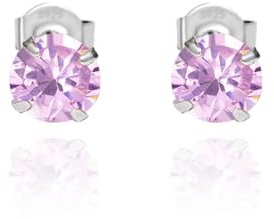 Boucles D'Oreilles Femme Clou, Boucle D Oreille Plaqué Or Blanc Zircone Cubique Homme Bijoux Cartilage Piercing