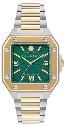 Philipp Plein Herren-Armbanduhr Analog Quarz Plein Edge Edelstahl