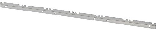 Helit H6810499 Montageschiene Placativ für Prospekthalter, 3 Reihen DIN A4, aluminium