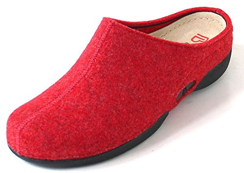 Berkemann Damen Lauren Pantoffeln, Rot, 40 EU