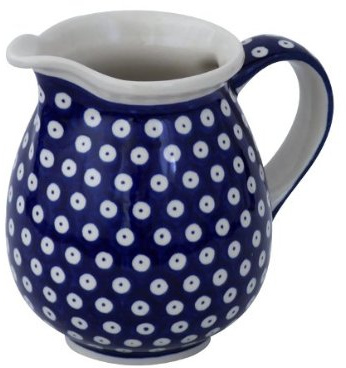 Bunzlauer Milchkanne/Saftkanne 0.85L Ø16,2cm, H=14,4cm im Dekor 42