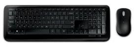 Microsoft Wireless Wireless Desktop Teclado QWERTY 850 Ratón Negro