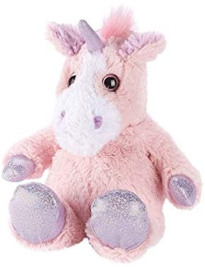 Intelex Warmies Cozy Plush Sparkly Unicorn Microwavable Soft Toy Warmer