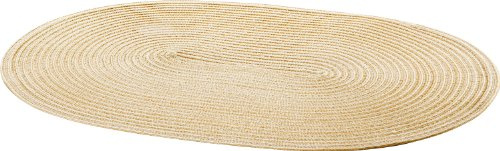 Pichler Tischset oval 48x33 cm Samba creme