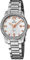 JAGUAR Damen Uhr analog Quarzwerk mit Edelstahl Armband J820/1