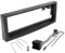 Sound-way - Kit Montage autoradio façade pour Citroen C5 / Peugeot 407 Noir - 1D-C5N